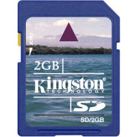 Kingston Secure Digital Card SD/2GB (SD/2GB-5PEM)